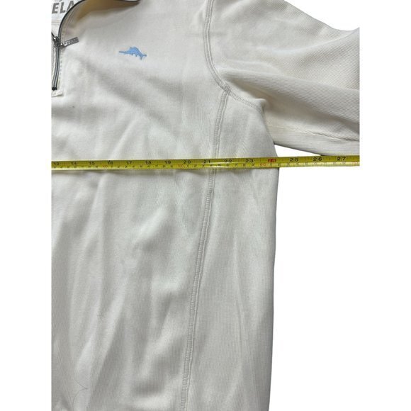 TOMMY BAHAMA QUARTER ZIP SWEATSHIRT SIZE XL |F1 - Picture 7 of 8